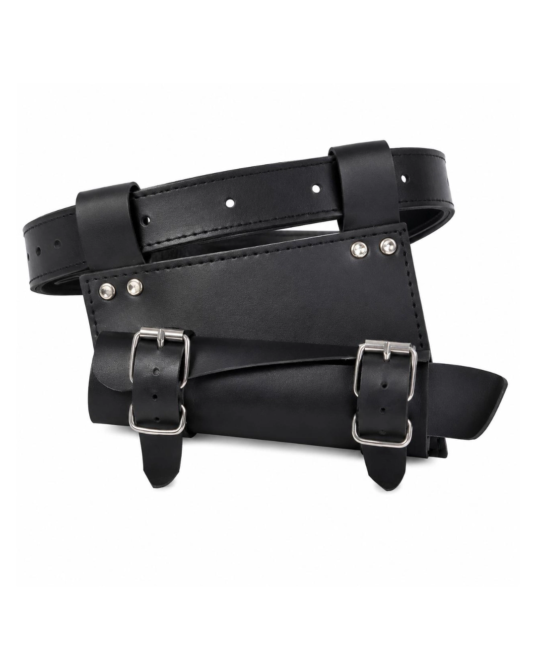 Adjustable Katana Black Waist Belt Sheath with Pin Buckle | Perfect for Cosplay, Theme Parties, and Costumes